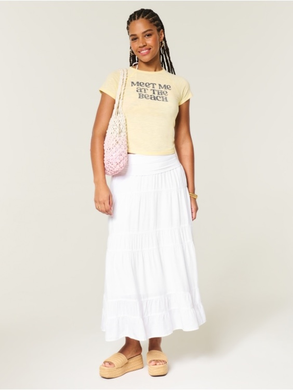 Hollister
2-in-1 Convertible Maxi Skirt to Midi Dress - Picture 3 of 8